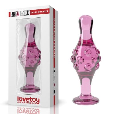 4.5&quot;&quot; Glass Romance Pink
