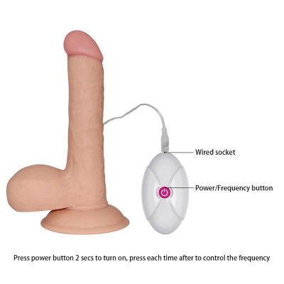 7.5&quot;&quot; The Ultra Soft Dude Vibrating