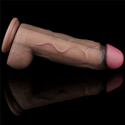 12&quot;&quot;&quot;&quot; Dual Layered Silicone Cock XXL
