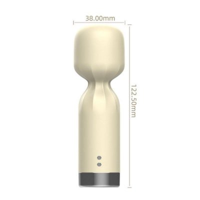 Vibrator - Silk Pulse  - ecru