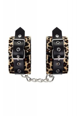 Anonymo handcuffs, PU leather, print, 27 cm