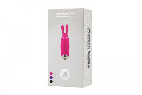 Stymulator-Wibrator - Lastic pocket vibe RabbitPink
