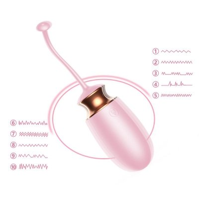 Jajko/wibr-Vibrating Silicone Love EGG USB 10 Function / Heating / Voice Control