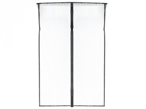 Moskitiera siatka magnetyczna na drzwi 110x220cm CZARNA