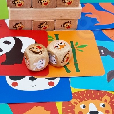 TOOKY TOY Gra Zręcznościowa Zwierzęta 82 el.