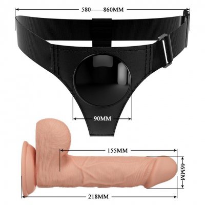 STRAP ON PRETTY LOVE HARNESS BRIEFS JERRY