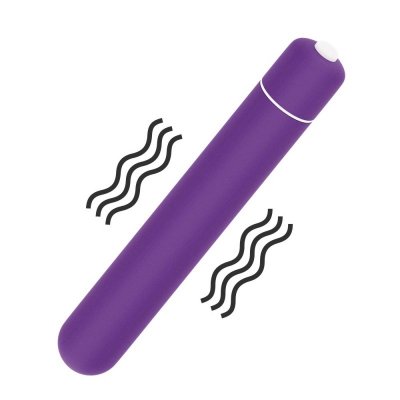 MINIWIBRATOR X-BASIC BULLET 10 SPEEDS FIOLETOWY
