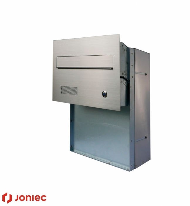 Skrzynka na listy z domofonem analogowym JONIEC SMDA (słupek o głębokości 19-25,5 cm)