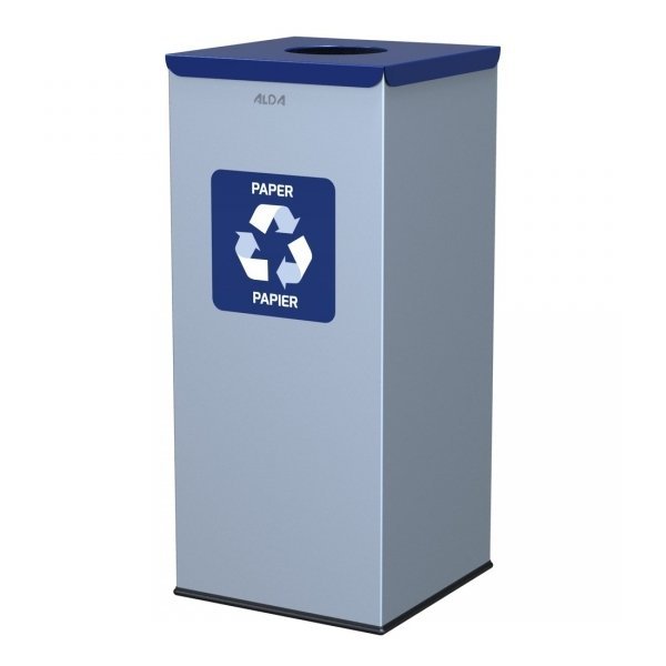 Kosz do segregacji odpadów EKO SQUARE 60L Papier TYP-2