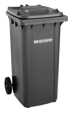 Pojemnik na odpady 240l SSI-Schaefer (Czarny) GWARANCJA 5 LAT