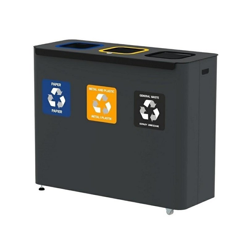 DUPLIKAT: Stacja do segregacji EKO STATION 3 komory ( 3x60l )