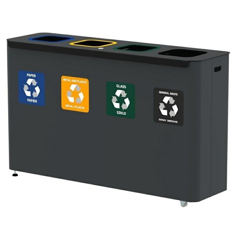 Stacja do segregacji EKO STAR STATION 4 komory ( 4x60l )