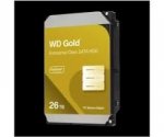 Western Digital 26TB GOLD 512 MB 3.5IN SATA/6GB/S 7200RPM
