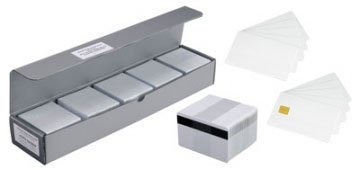 Zebra plastic card MIFARE 1K classic, 500 cards