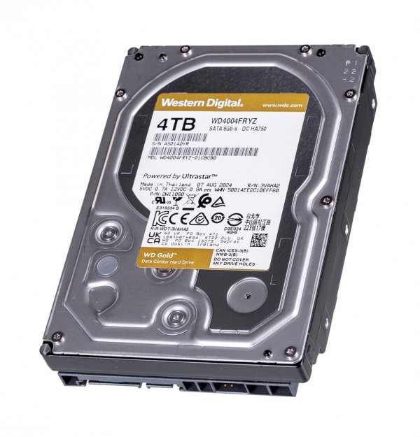 HA750 WD4004FRYZ (4 TB; 3.5"; SATA)
