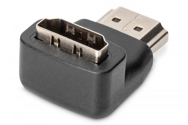 Adapter HDMI kątowy 90 Premium 4K/Ultra HD i 3D