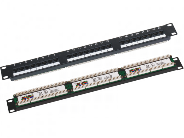 Panel UTP 24xRJ45 kat.6 