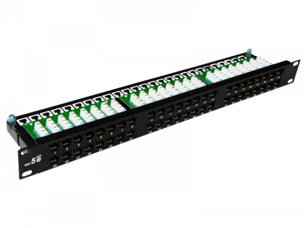 	Patch panel OPTIMUM UTP kat.5e 48 portów LSA 1U