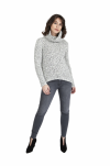 Sweter damski MKM Nicola SWE 103 Ecru