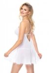 Koszulka damska Sadia Babydoll Biała