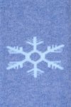 Skarpety dziecięce Steven 156 004 niebieskie śnieżynka