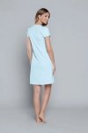 Koszula ciążowa Italian Fashion Felicita kr.rękaw niebieska