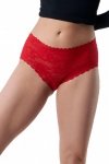 Figi damskie Julimex  Bellie czerwone maxi