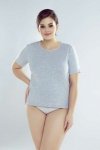 Koszulka damska Eldar Natasza Szara plus size