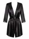 Szlafrok Satinia black Obsessive