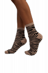 Skarpety damskie Milena 0200 Zebra