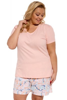 Piżama damska Cornette 054/274 Lily 3XL-5XL