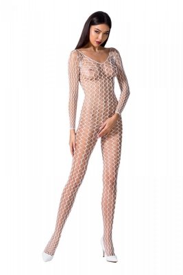 Bodystocking BS068 white Passion