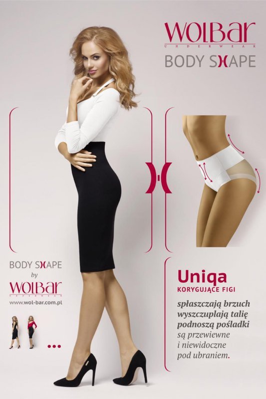 Figi modelujące Wol- Bar Uniqa Białe