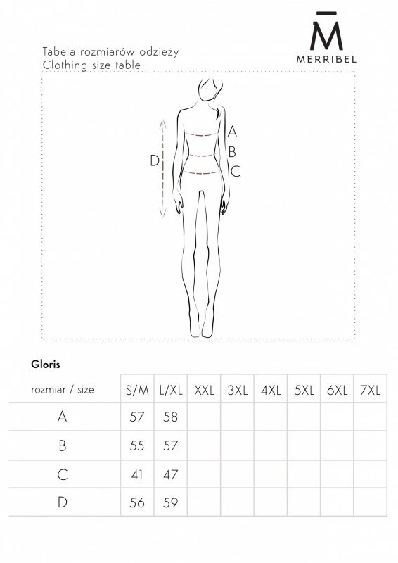 Sweter damski Merribel Gloris Graphite