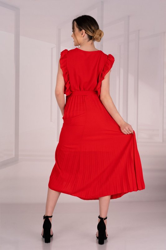 Sukienka damska Merribel Merlotina Red