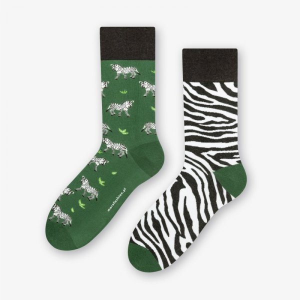 Skarpety More Zebra 079-A059 Zielone