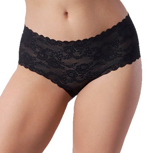 Figi damskie Julimex Bellie czarne Maxi