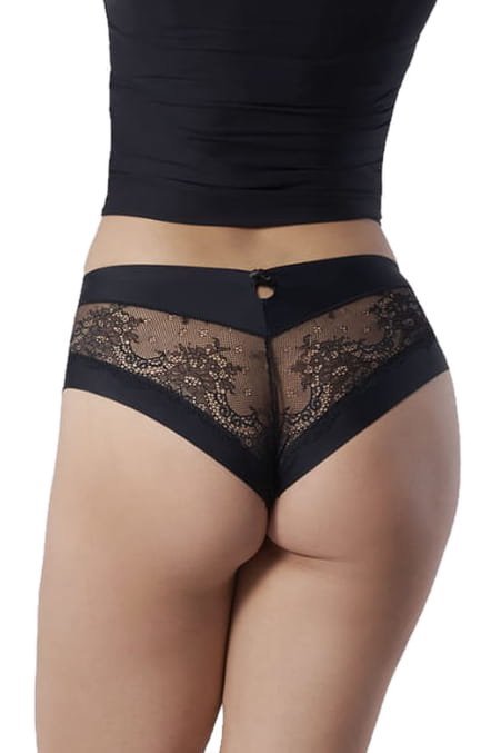 Figi damskie Julimex Kiss czarne