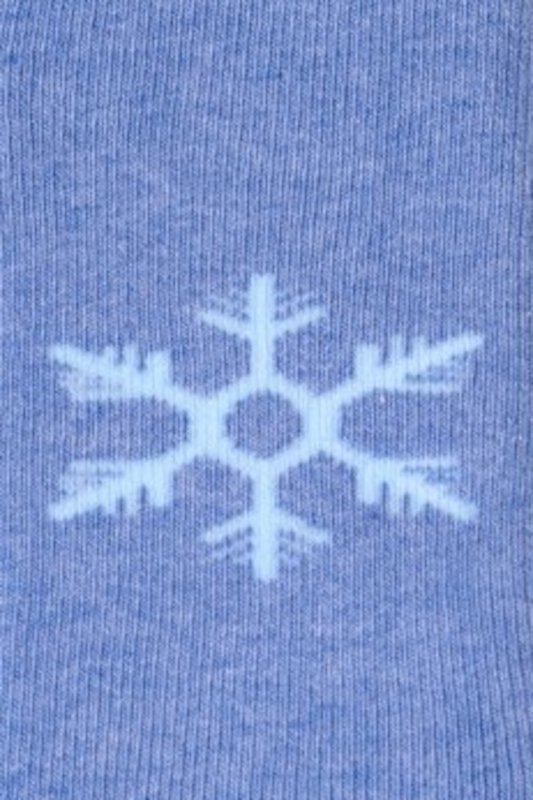 Skarpety dziecięce Steven 156 004 niebieskie śnieżynka