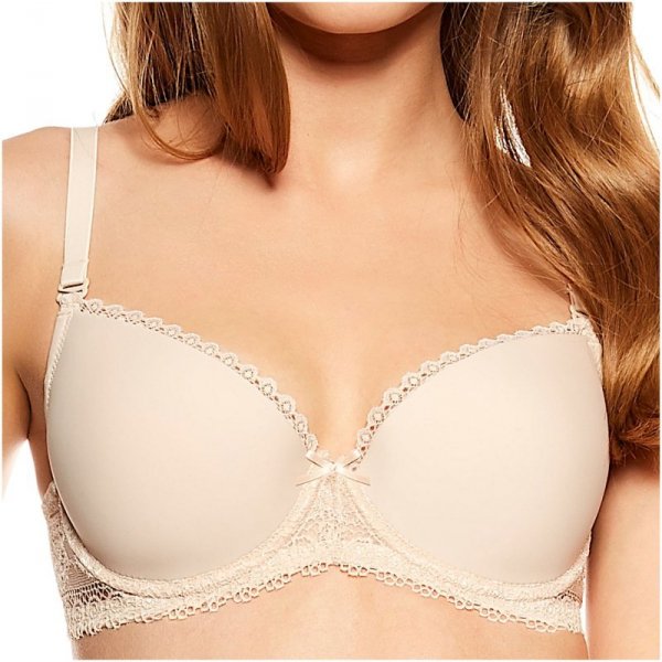 Biustonosz push-up Henderson Ladies Kassidy 23444 beżowy