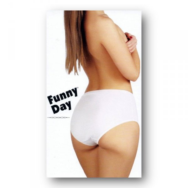 Figi damskie Funny Day Bona beżowe