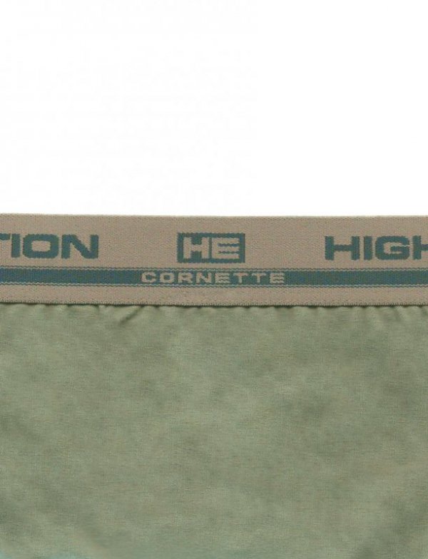Bokserki męskie Cornette High emotion oliwkowe
