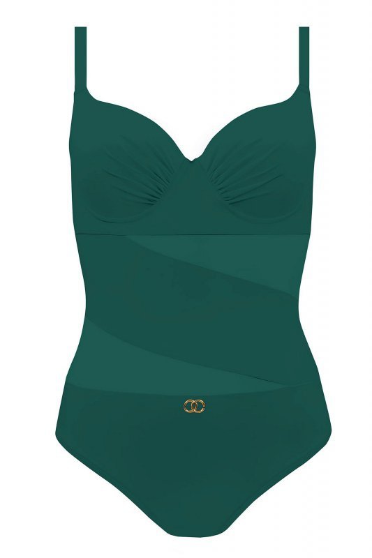 Strój kąpielowy Self skj Fashion5 964V 7 zielony