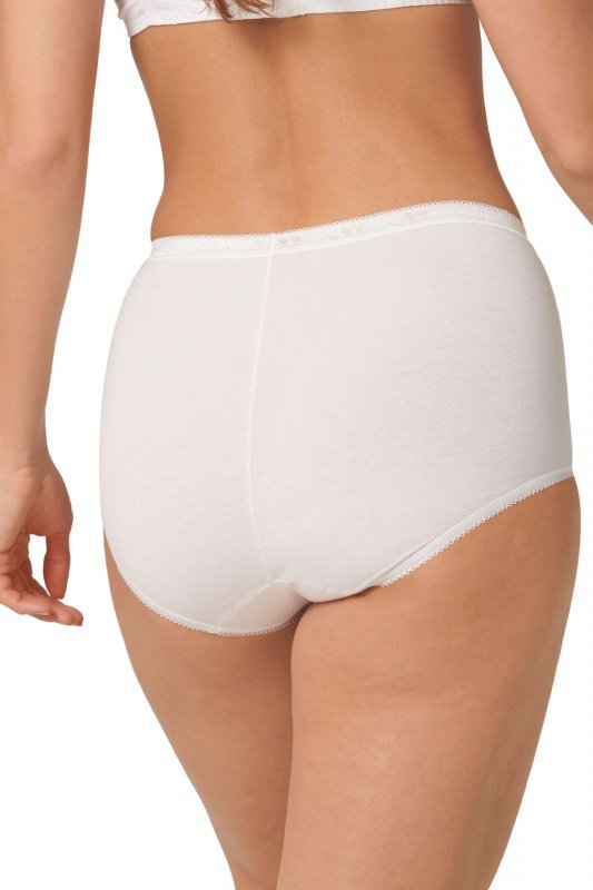 Figi damskie Basic Maxi 2-pak białe Sloggi