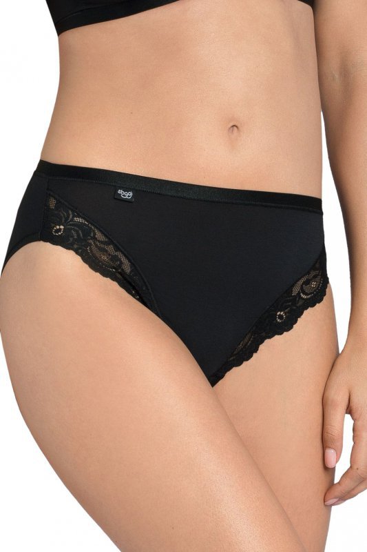 Figi damskie Romance Tai czarne Sloggi
