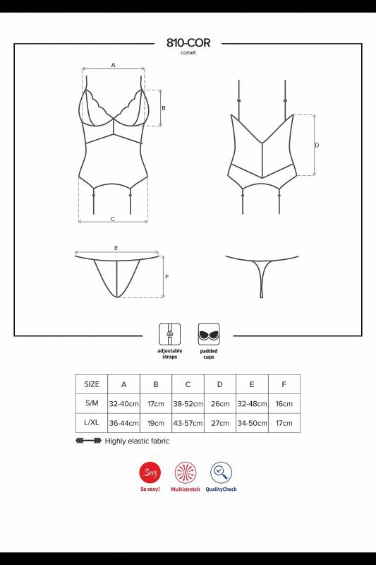 Gorset 810-COR Obsessive