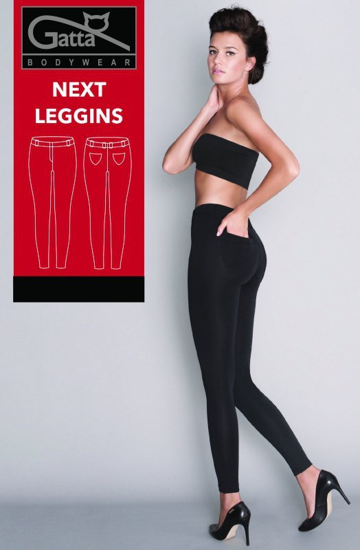 Legginsy Gatta Next Leggins Czarne 44531