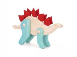 Bajo drewniany Stegosaurus