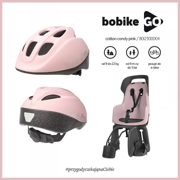 Bobike kask rowerowy GO rozmiar S różne kolory