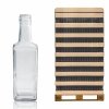 Szklana butelka Kapral 250 ml na alkohol – paleta 3402 szt. idealna dla hurtu.